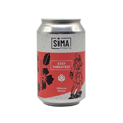 SIMA Brewing - Stay Hibrated! - Hibiscus Saison