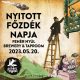 Nyitott Főzdék Napja - 05.20. 