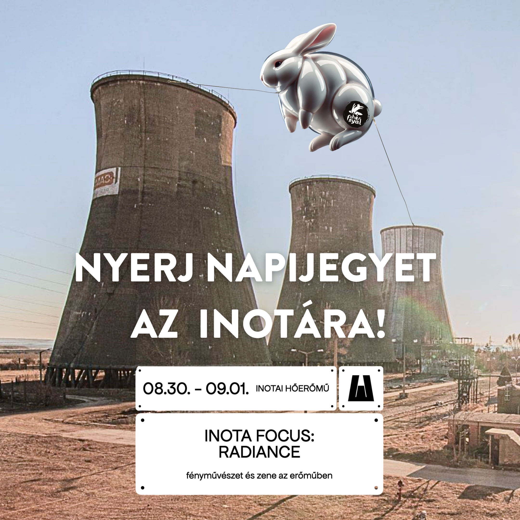 Inota fesztivál, techo, party, techno buli, nyereményjáték